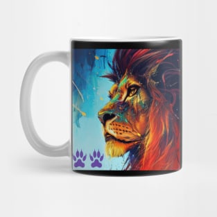 Colorful Lion King Mug